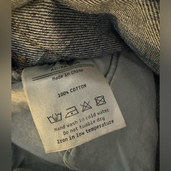 Adika Flame Graphic Light Wash Slim Straight Jeans​​ - Picture 5 of 8